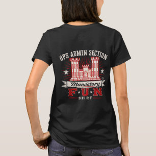 LRN OP Obligatorisk Roligt Mörkt Färg T Shirt
