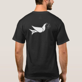 LRP blått på orangen bak T Shirt