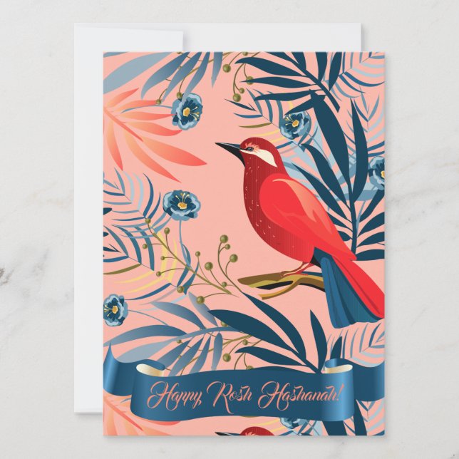 L'Shana Tovah! Rosh Hashanah Jewish New Year Kort (Framsida)