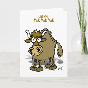 LSHIWM Yak-kort Tack Kort