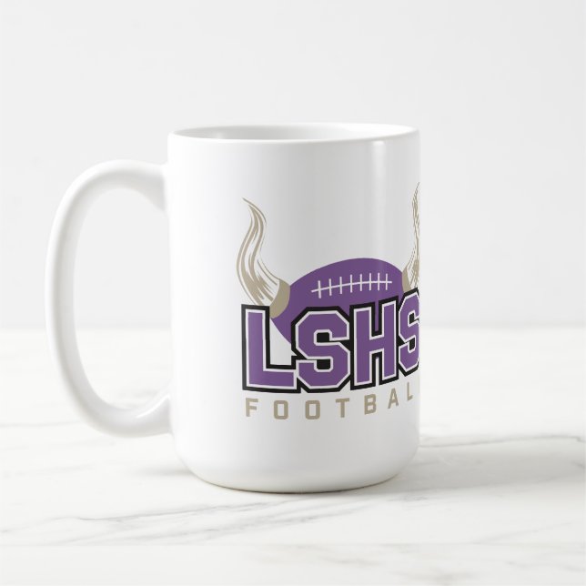 LSHS Vikings Football Kaffemugg (Vänster)