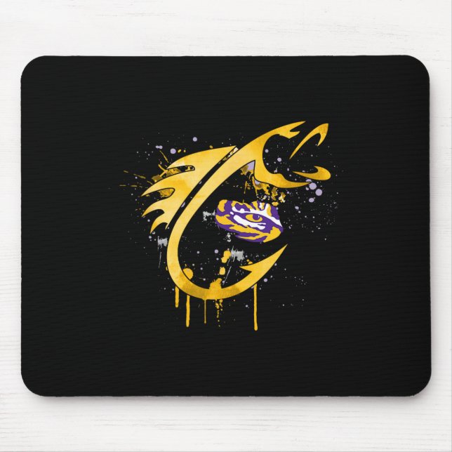 Lsu Tigers Fiske Fiskekrok  Musmatta (Framsidan)