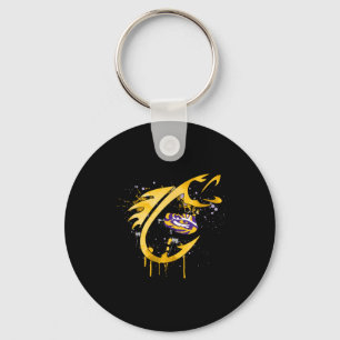 Lsu Tigers Fiske Fiskekrok Nyckelring