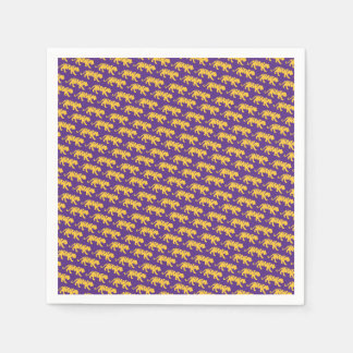 LSU Tigers Party Napkins - Tiger Print LSU Party Pappersservett