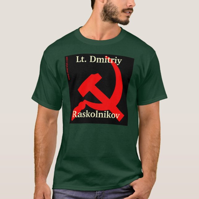 Lt. DmitriyRaskolnikov T-shirt (Framsida)
