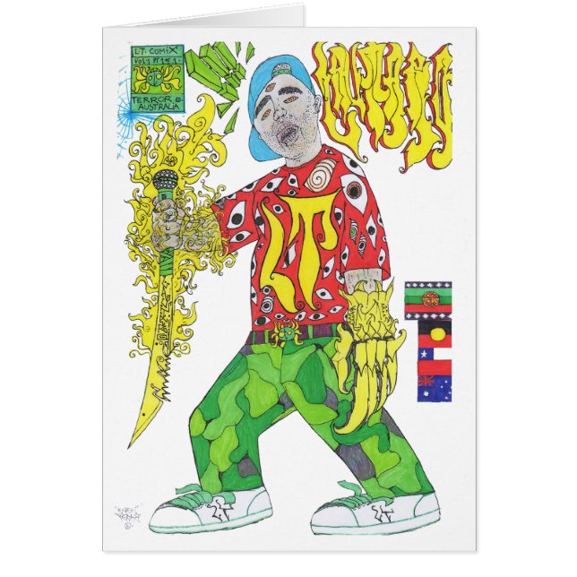 LT HÄLSNINGSKORT (Framsidan)