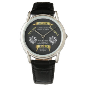 LT KOL-/SEMPERFIDELERNA / ALLTID FAITHFUL ARMBANDSUR
