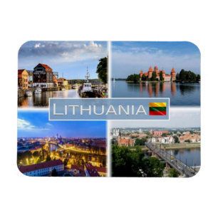 LT Litauen - Klaipeda - Trakai Island - Magnet