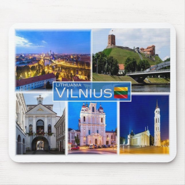 LT Litauen - Vilnius - Musmatta (Framsidan)