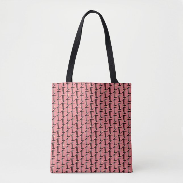 LT PINKN™ TOTE BAG TYGKASSE (Framsida)