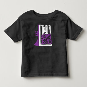 LTBB-Logotyp (vit/lila) - Småbarn & Baby - T Shirt