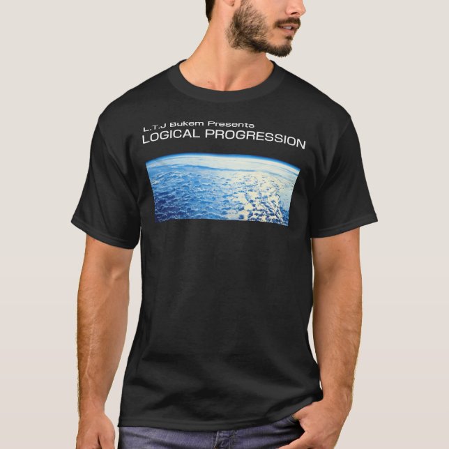 LTJ Bukem Presenter Logiskt framåtskridande Essent T Shirt (Framsida)