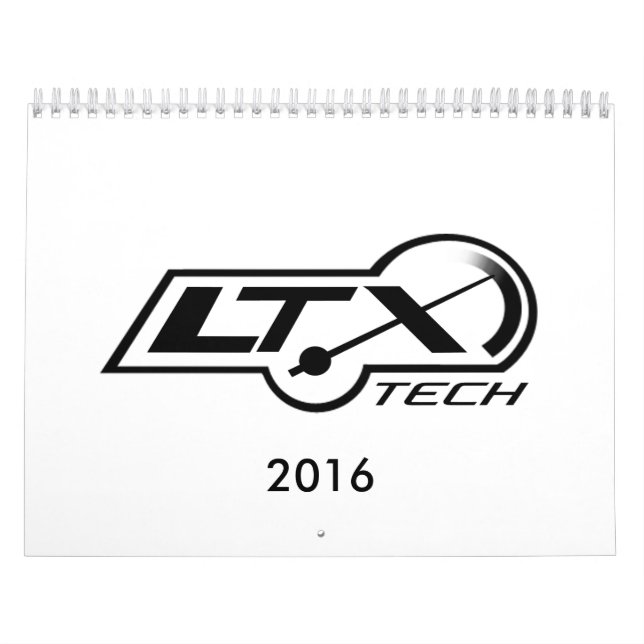 LTxTech.com 2016 kalender för 15 månad! (Omslag)