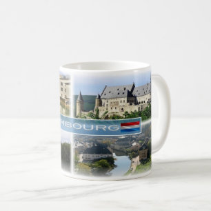LU Luxemburg - Kaffemugg