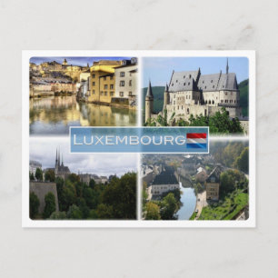 LU Luxemburg - Vykort