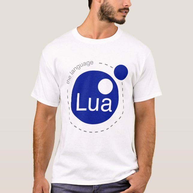 lualogotyp tee (Framsida)