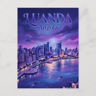 Luandabukten Angola Vykort