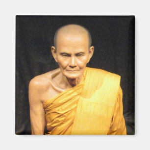 Luang Poo Mun Bhuridatto ... Buddhist Munk Magnet