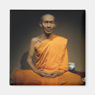 Luang Por Kasem Khemako ... Buddhist Munk Magnet
