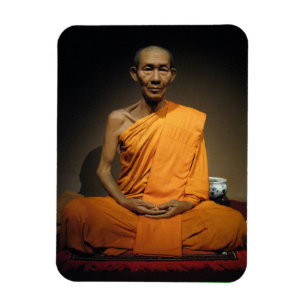 Luang Por Kasem Khemako ... Buddhist Munk Magnet
