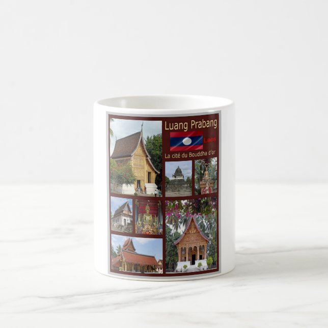 Luang Prabang - Laos - Mosaic - Kaffemugg (Center)