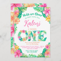 Luau 1:a födelsedagen