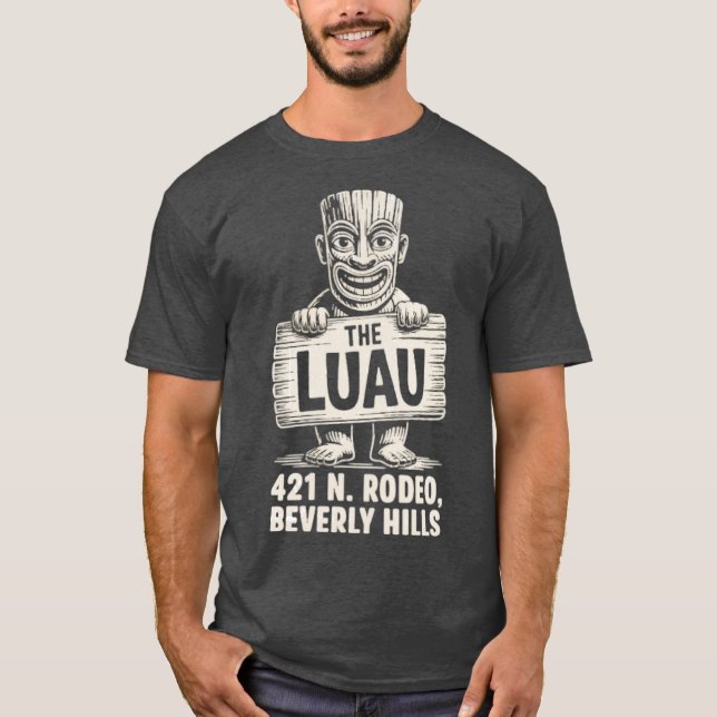 Luau-Beverly Backe T Shirt (Framsida)