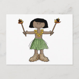 Luau Boy Vykort