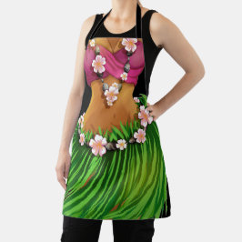 Luau- eller köksskrubben Apron