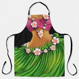 Luau- eller köksskrubben Apron
