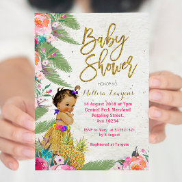 Luau Hawaiian Baby Shower-inbjudan Inbjudningar
