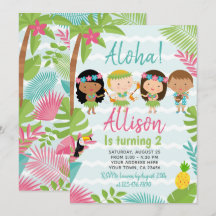 Luau Hawaiian Birthday