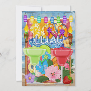 Luau-inbjudan av SRF Inbjudningar