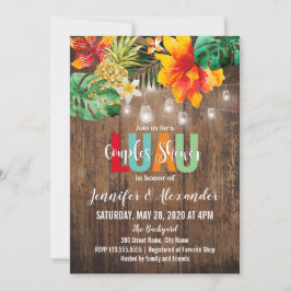 Luau Par Shower-inbjudan