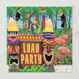 Luau-partiets inbjudningar