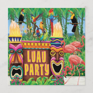 Luau-partiets inbjudningar