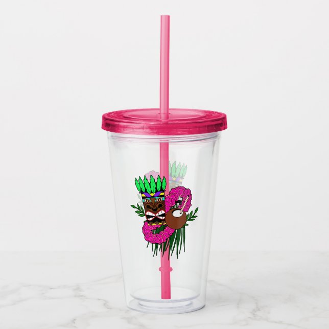 Luau Party Design Take Away Mugg (Framsida)
