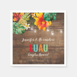 Luau Party Pappersservett