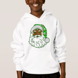 luau pink christmas hawaiian african black santa  t shirt
