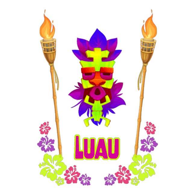 Luau Roligt T Shirt (Skapare uppladdad)