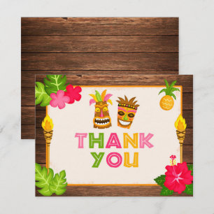Luau - tackkort julkort