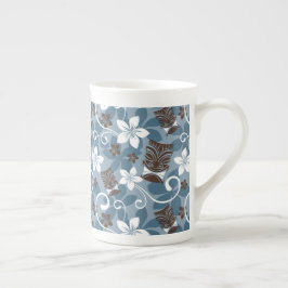 LUAU TIKI MÖNSTER (BLUE) BENPORSLIN MUGG