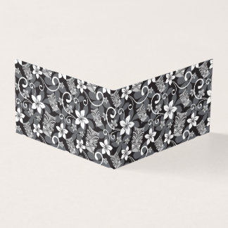 LUAU TIKI PATTERN (CHARCOAL) KORT