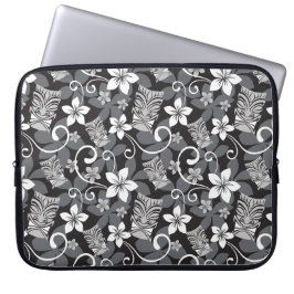 LUAU TIKI PATTERN (CHARCOAL) LAPTOP FODRAL