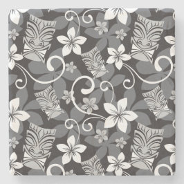 LUAU TIKI PATTERN (CHARCOAL) STENUNDERLÄGG
