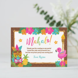 Luau Tropical Hawaiian Tack Kort