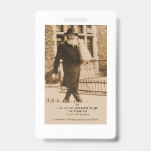 Lubavitcher Rebbe på väg till Ohel. 770. Chabad