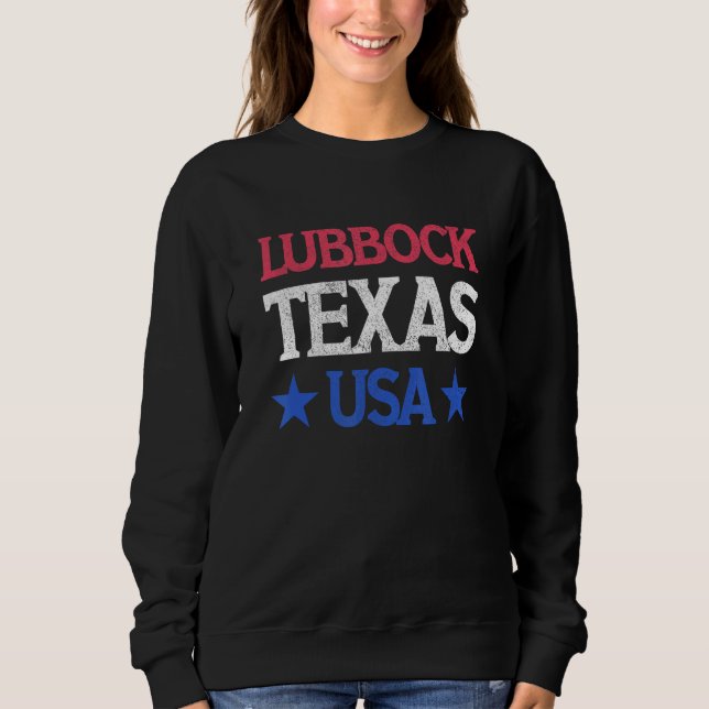 Lubbock Texas T Shirt (Framsida)