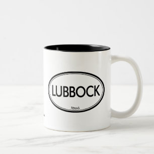 Lubbock Texas Två-Tonad Mugg