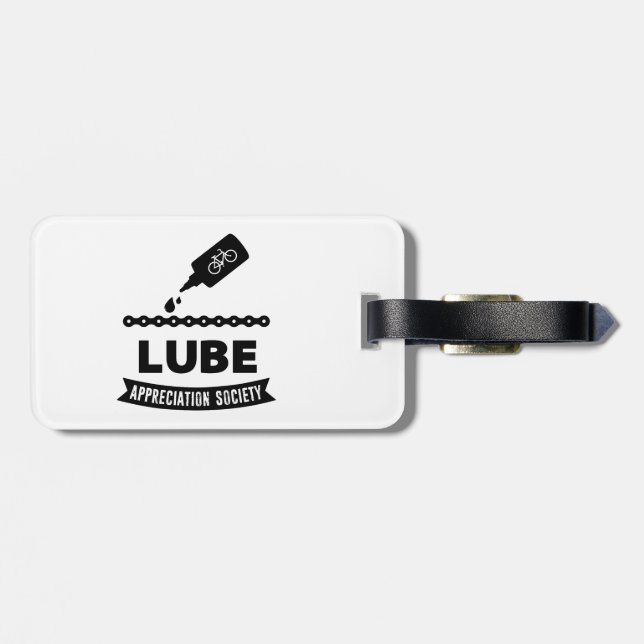 Lube Appreciation Society Cycling Bagagebricka (Baksida Vågrät)